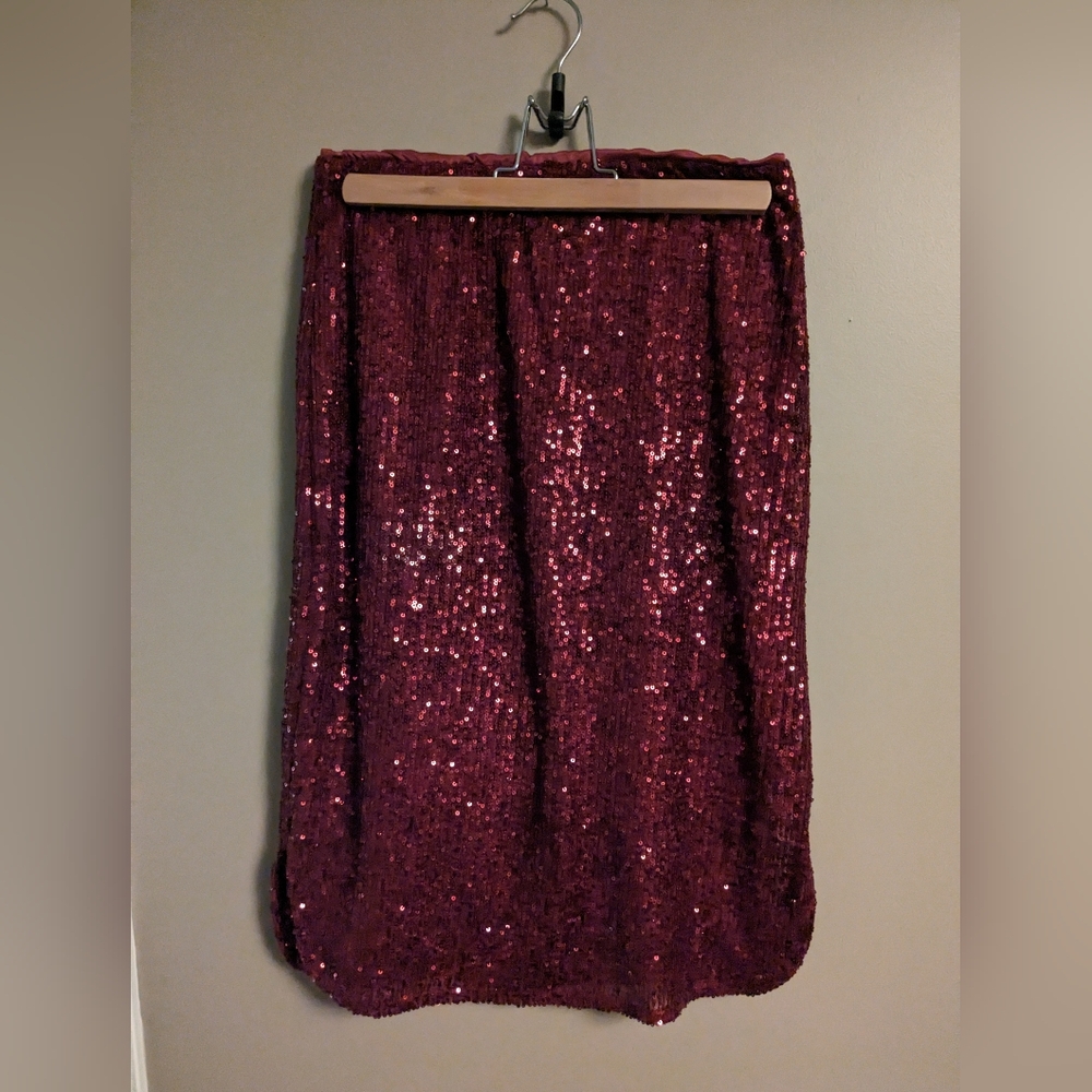 Sequin skirt
